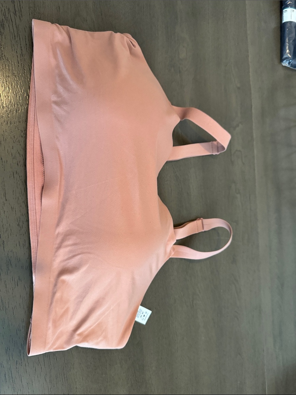 Nike Seamless Light Pink Bralette - Soft Stretch Comfort